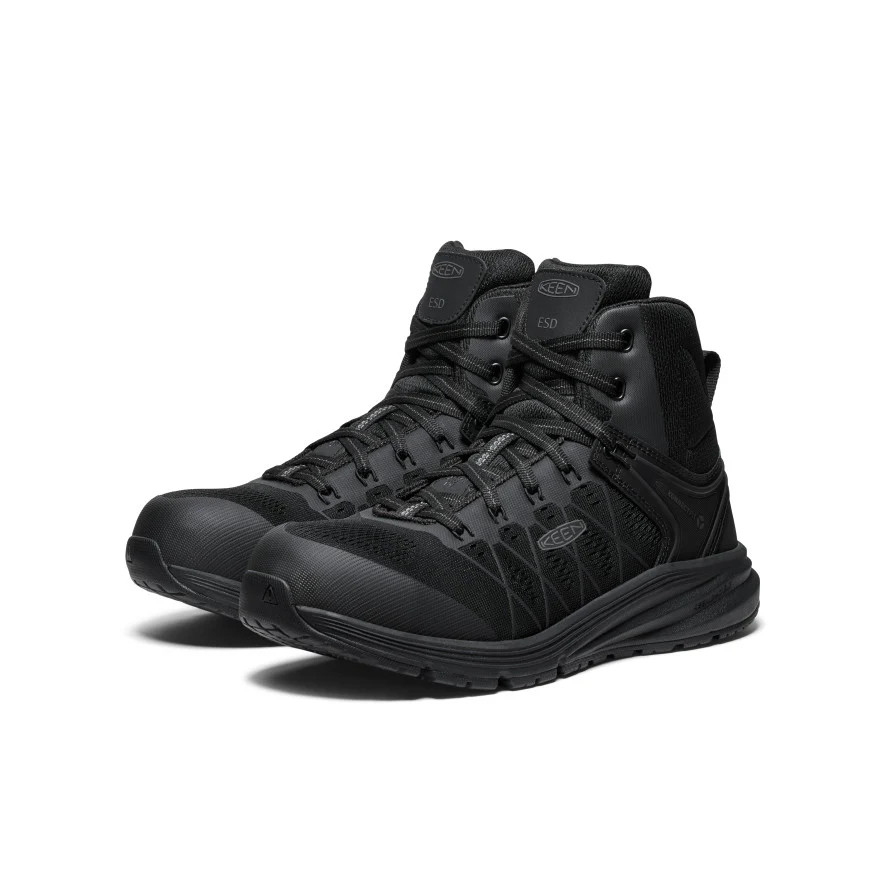 Keen Utility Vista Energy Mid #1029686 Men's Non-Metallic Carbon